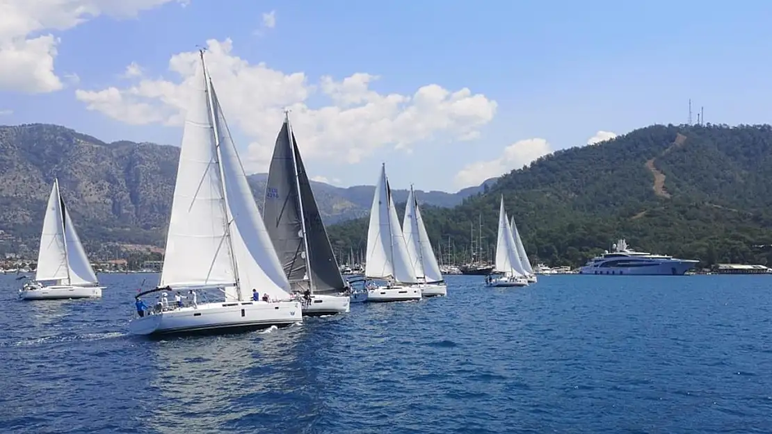 Göcek Yat Kulübü'nden Fethiye Körfezi'nde yelken yarış haftası