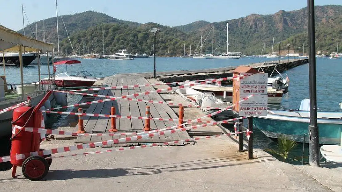 Göcek'te eski iskele yenilenecek