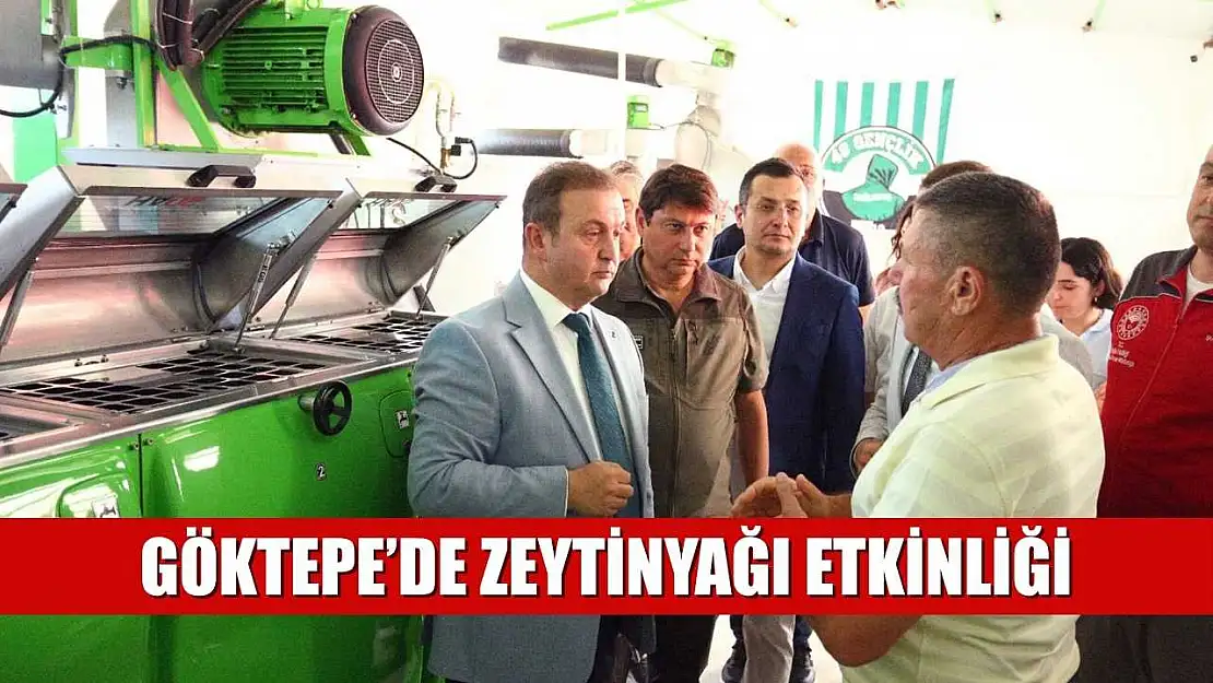 Göktepe'de Zeytinyağı etkinliği