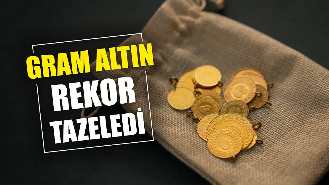 Gram altın rekor tazeledi