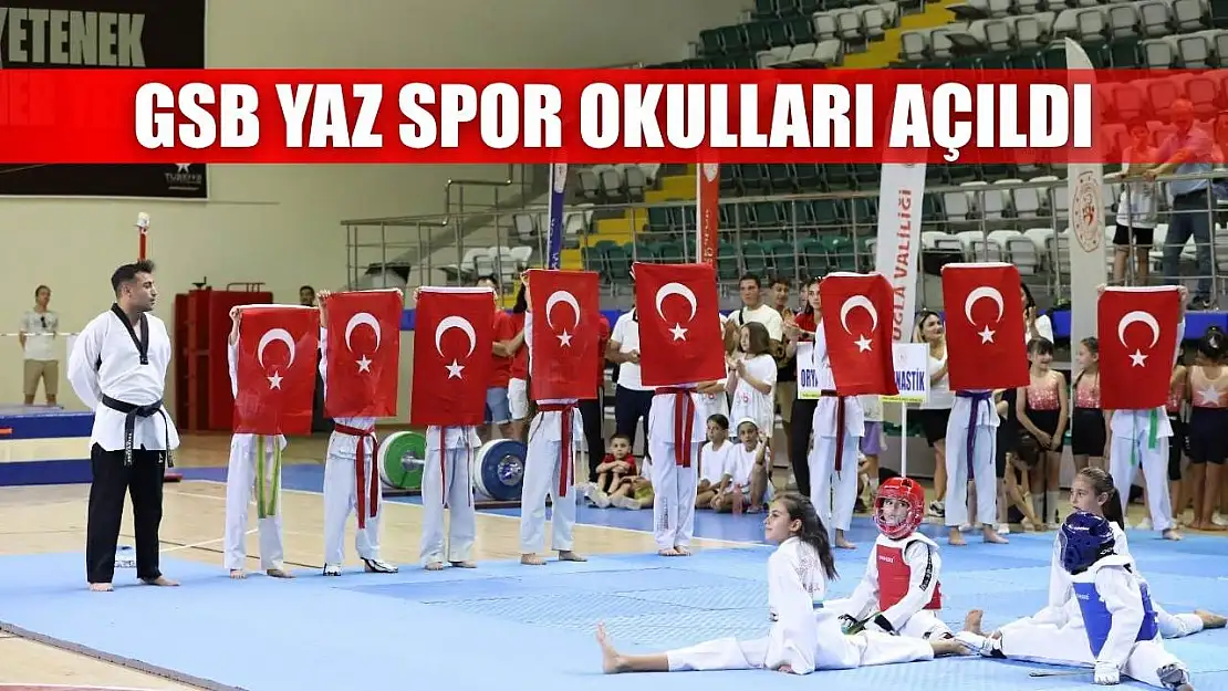 GSB yaz spor okulları açıldı