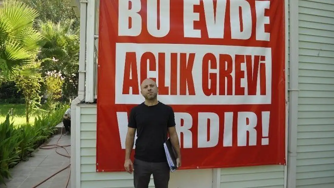 Gürültüden uyuyamayınca açlık grevi başlattı