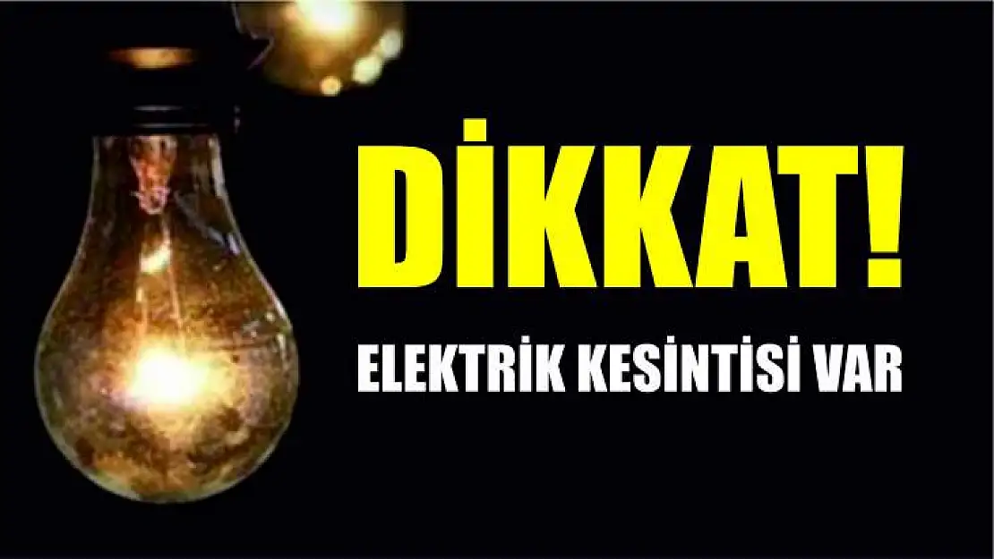 FETHİYE'DE ELEKTRİK KESİNTİSİ