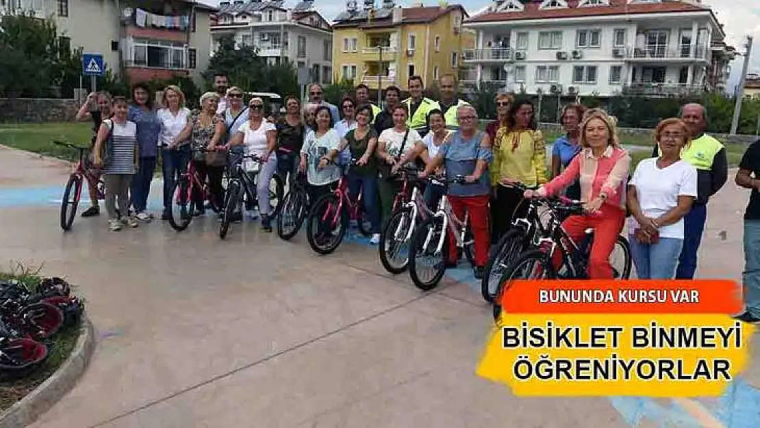 BAŞKAN SAATCI, BİSİKLET KULLANMAYI ÖZENDİRİYOR