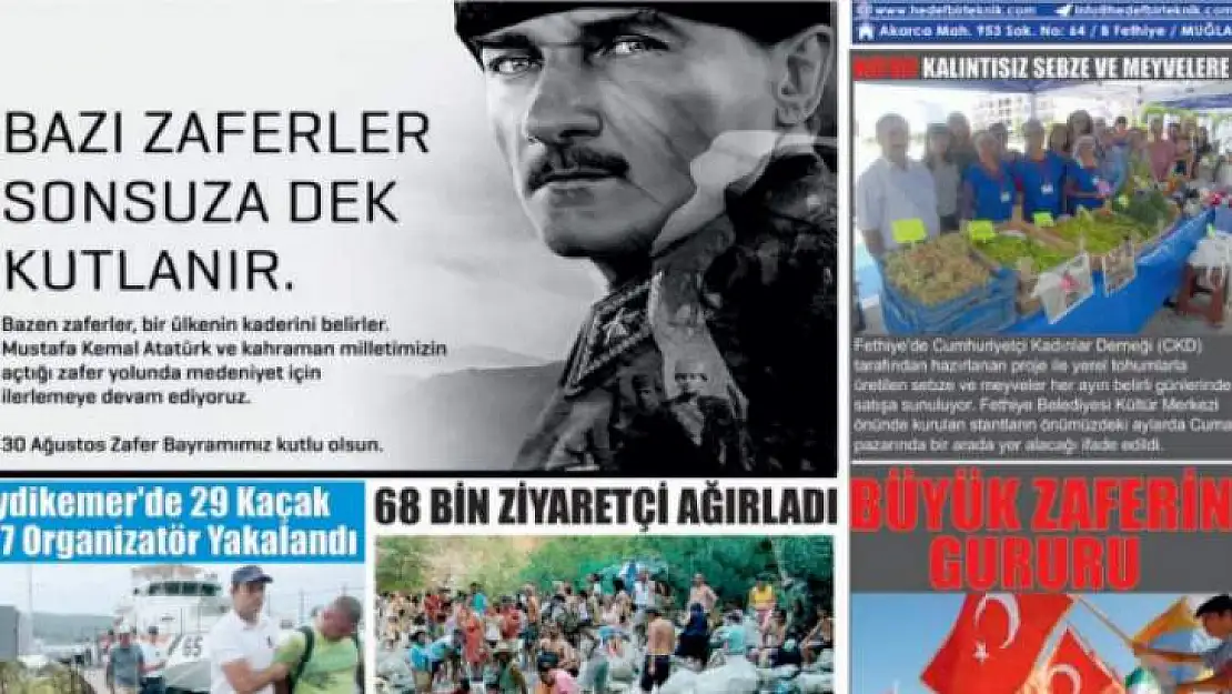 30 Ağustos 2018 Gerçek Fethiye Gazetesi