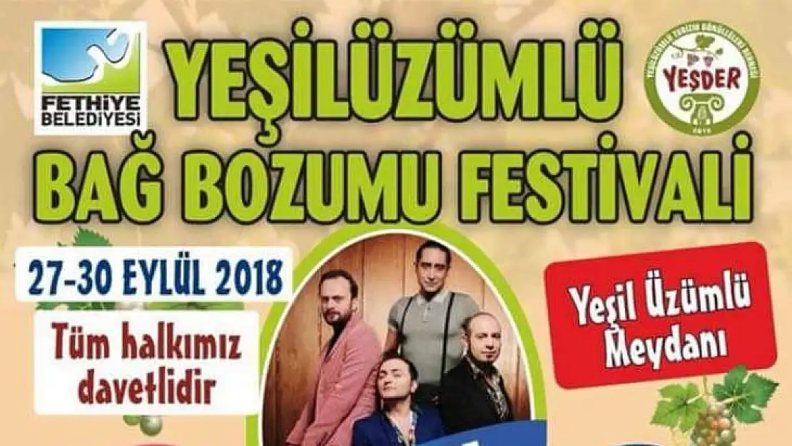 YEŞİLÜZÜMLÜ'DE FESTİVAL DÜZENLENİYOR