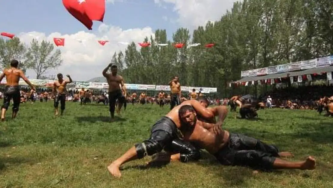 Seki Yağlı Pehlivan Güreşleri Seki Zümrüt Çayırında...