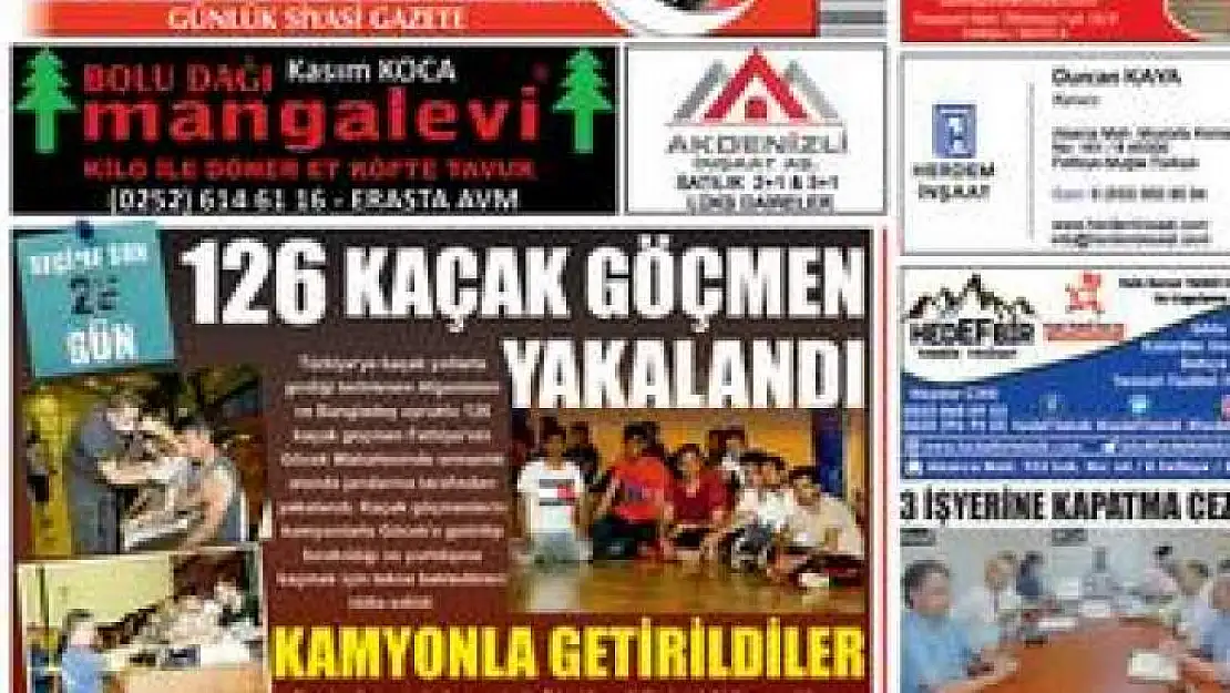 Gerçek Fethiye Gazetesi 26 Mayıs 2018