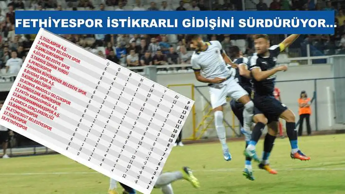 FETHİYESPOR İYİ OYNADI AMA DİBE VURDU