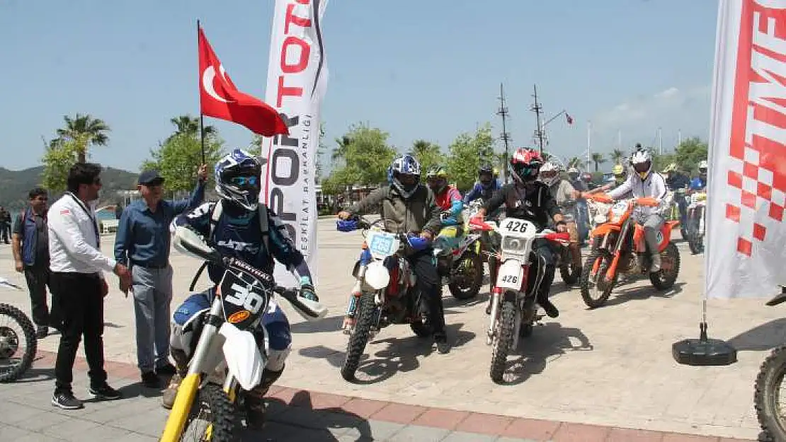 FETHİYE'DE ENDURO HEYECANI BAŞLADI