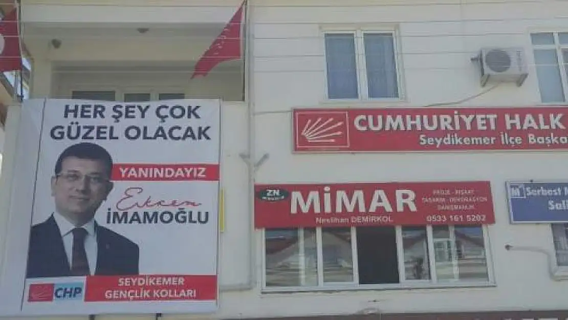 Seydikemerli Gençlerden İmamoğlu'na Destek