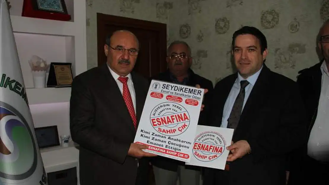 SEYDİKEMER 'ESNAFINA' SAHİP ÇIKIYOR