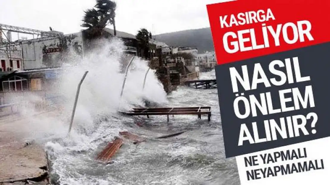 KASIRGA NEDİR ? NASIL ÖNLEM ALACAĞIZ ?