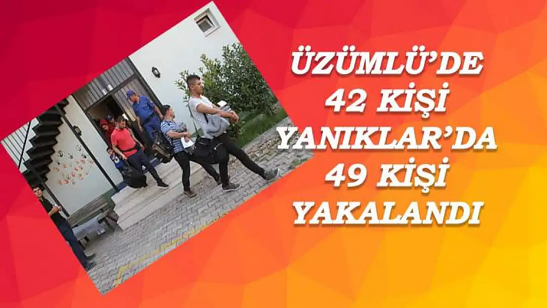 Jandarma 2 Ayrı Yerde Yakaladı