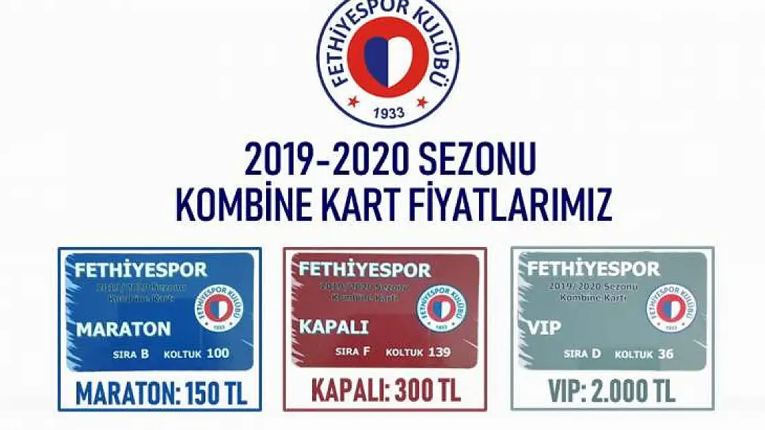 FETHİYESPOR'DA KOMBİNE SATIŞLARI BAŞLADI