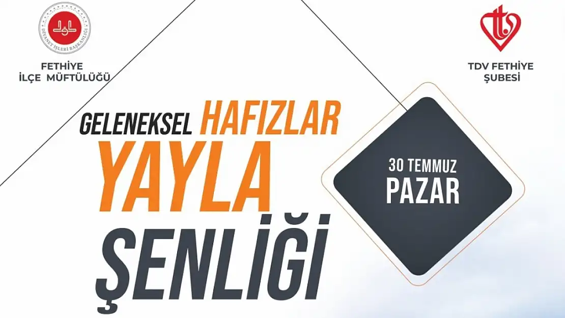 'Hafızlar Yayla Şenliği' 30 Temmuz'da