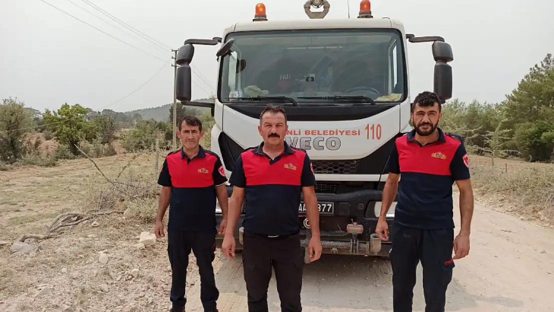 Hakkari Şemdinli'den, Muğla'ya destek