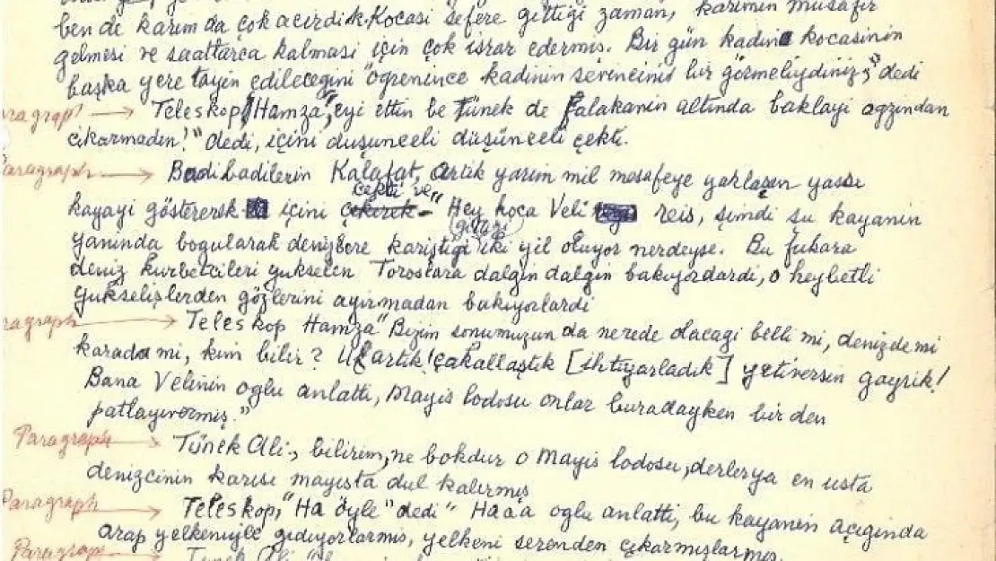 Halikarnas Balıkçısı el yazmaları müzede sergilenecek