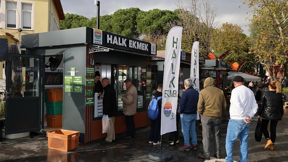 Halk Ekmek Büfelerine yoğun ilgi