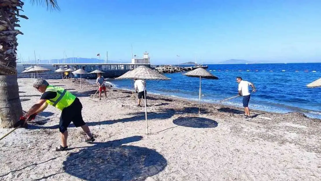 Halk plajlarında bakım ve tamirat çalışmaları başlatıldı