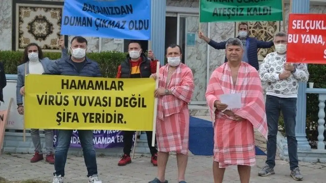 Hamam işletmecilerinden basın açıklaması