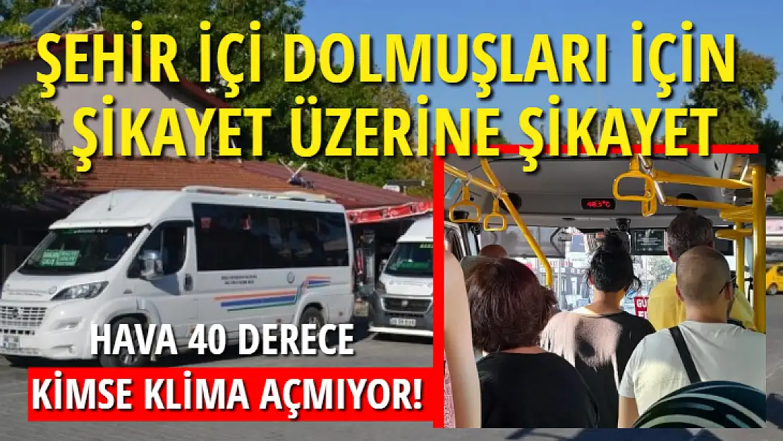 HAVA 40 DERECE KİMSE KLİMA AÇMIYOR!