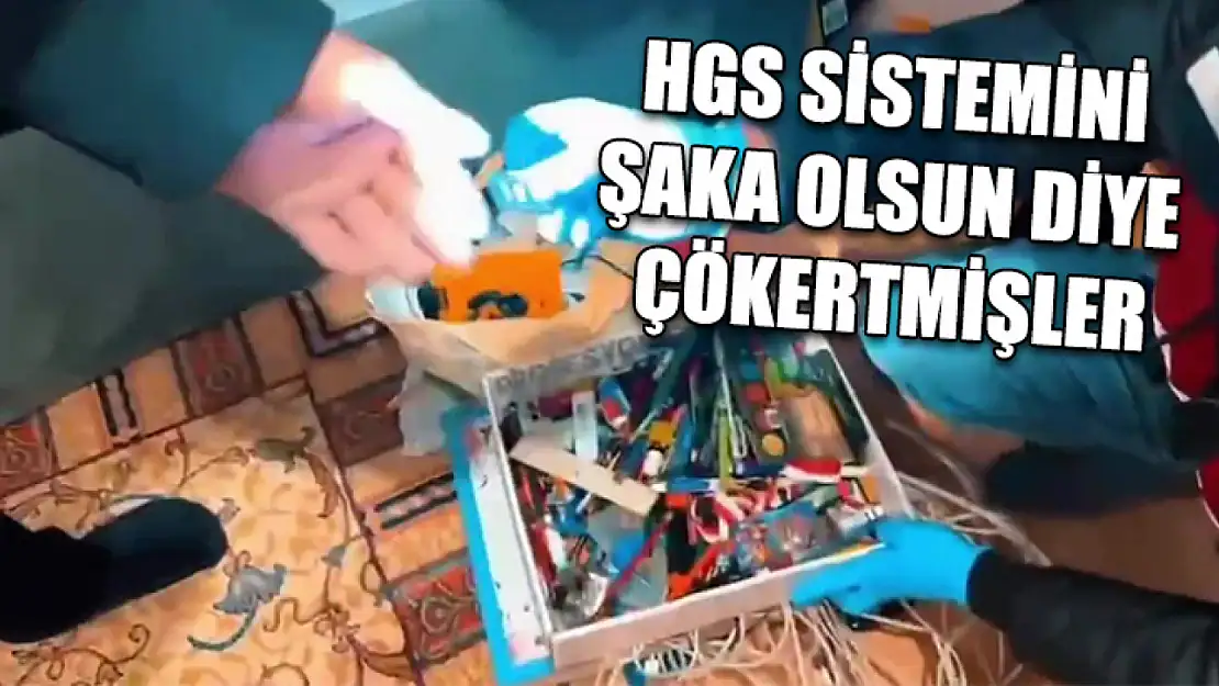 HGS sistemini şaka olsun diye çökertmişler