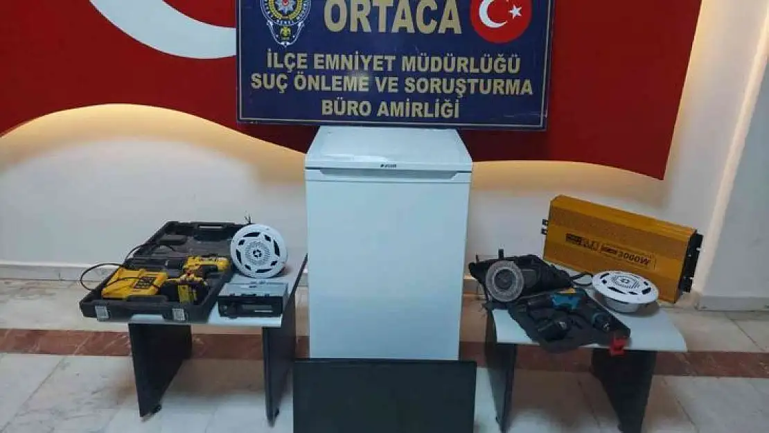 Hırsızlık malları sahibine teslim edildi