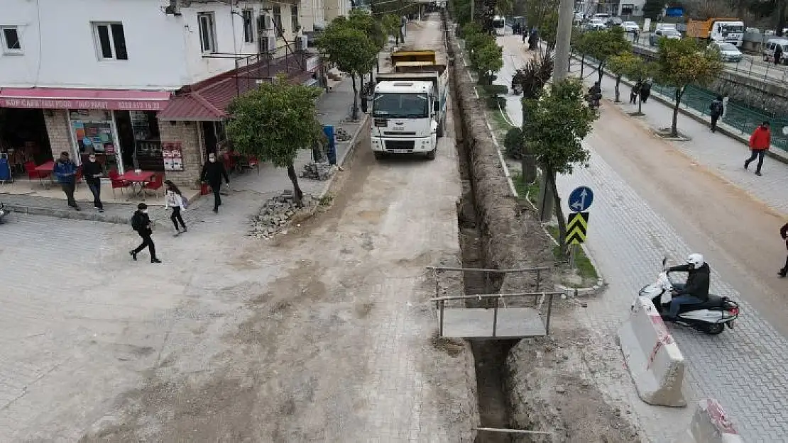 İçme suyu hatları yenileniyor 