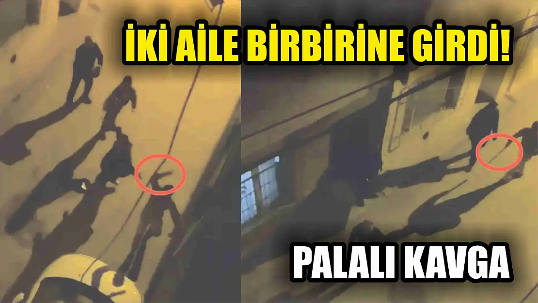 İki Aile Birbirine Girdi! Palalı Kavga