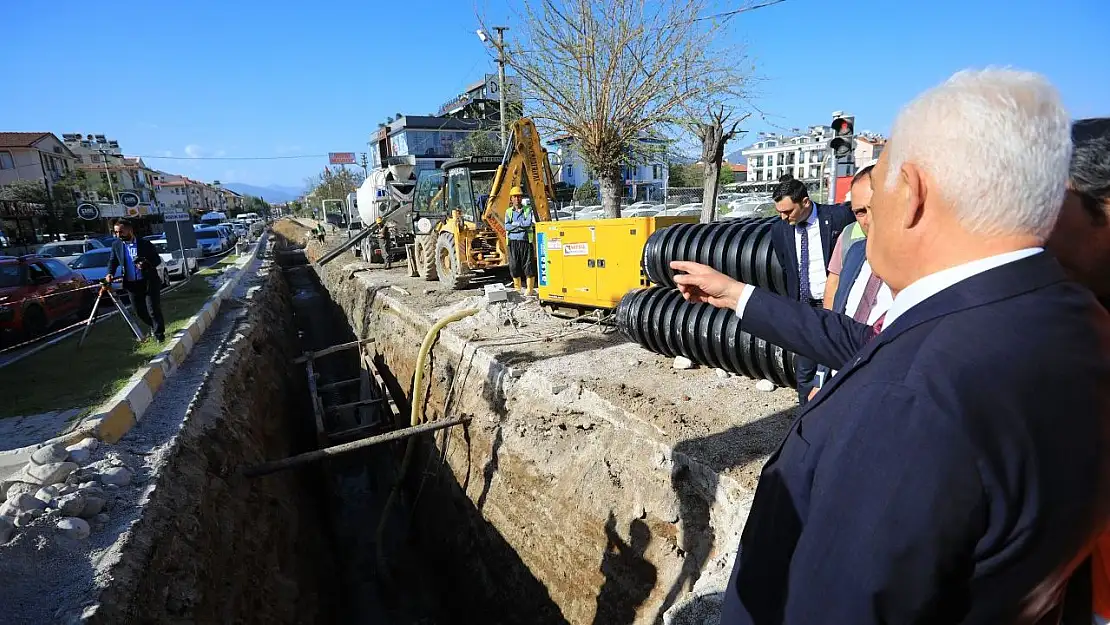 İl Genelinde 604 Bin Metre Kanalizasyon Hattı Yapıldı