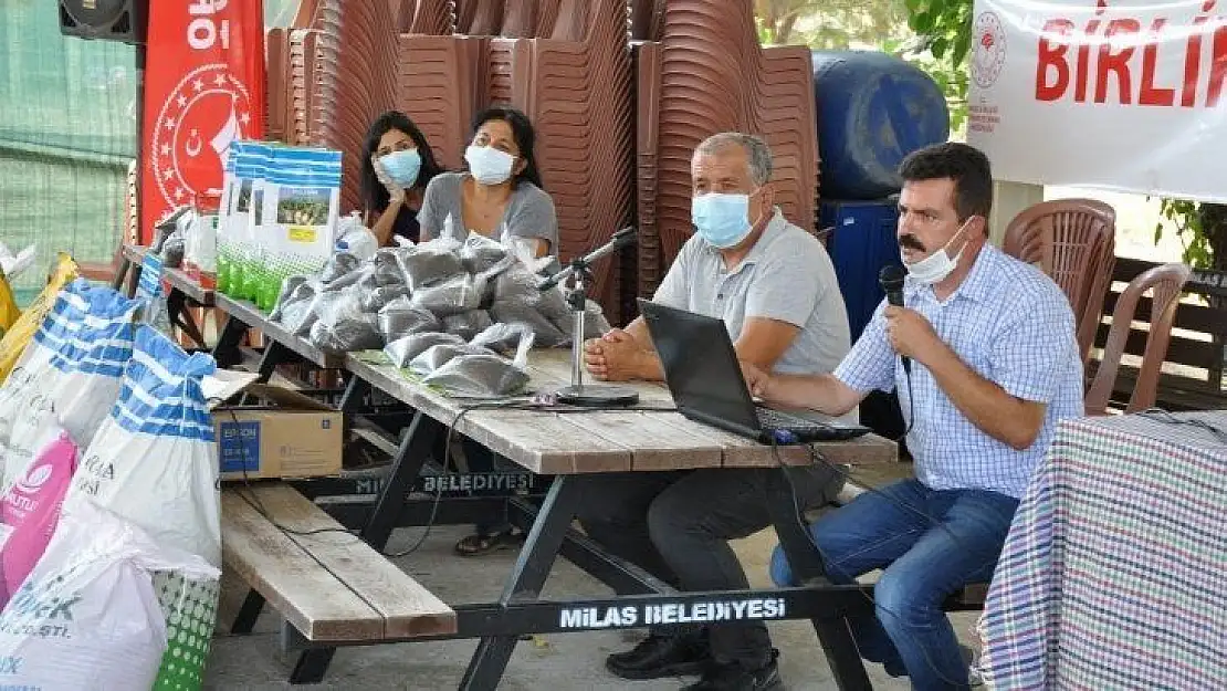 İl Müdürü Saylak, 'Ne zaman üretmek isterseniz, o zaman yanınızda bizleri göreceksiniz'