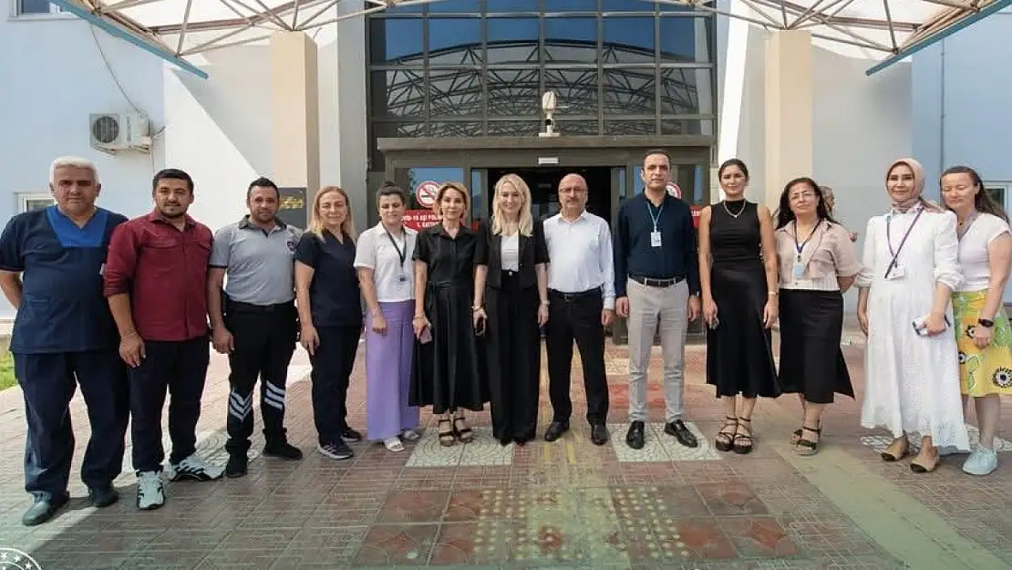 İl Sağlık Müdürü Dr. Eriş Başaran Akça'dan Fethiye Devlet Hastanesi'ne Ziyaret