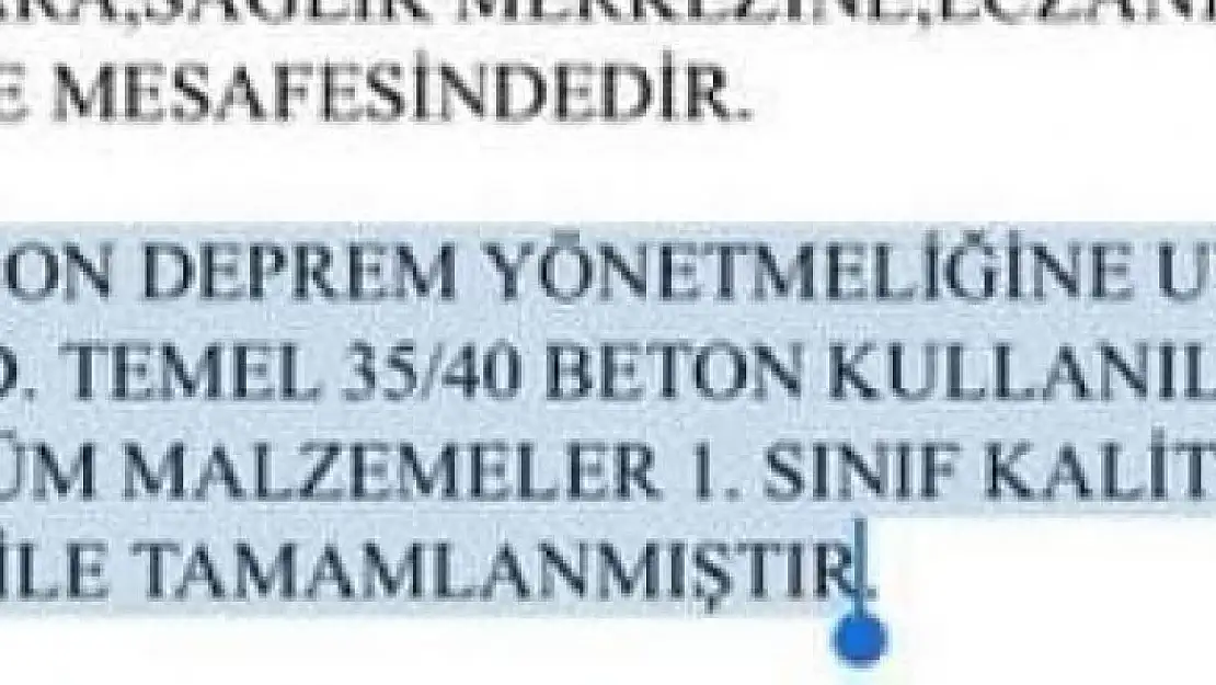 İLANDA 'DEPREME DAYANIKLI' YAZIYORDU: BİR SENE ÖNCE YAPILAN BİNA ÇÖKTÜ