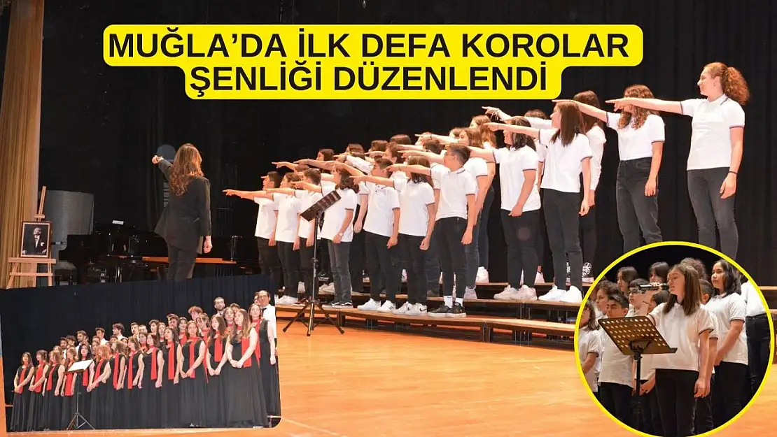 İlk defa korolar şenliği düzenlendi