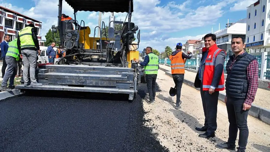 İnönü Bulvarı'nda BSK Sıcak Asfalt çalışmaları başladı