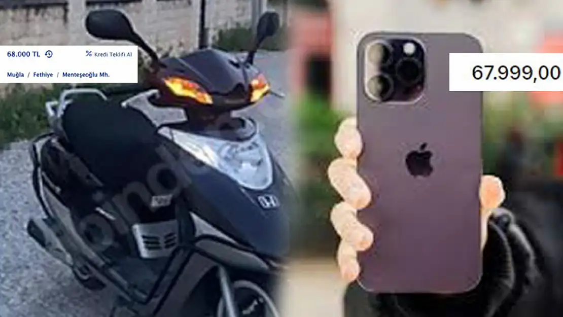 Motosiklet fiyatına İphone!