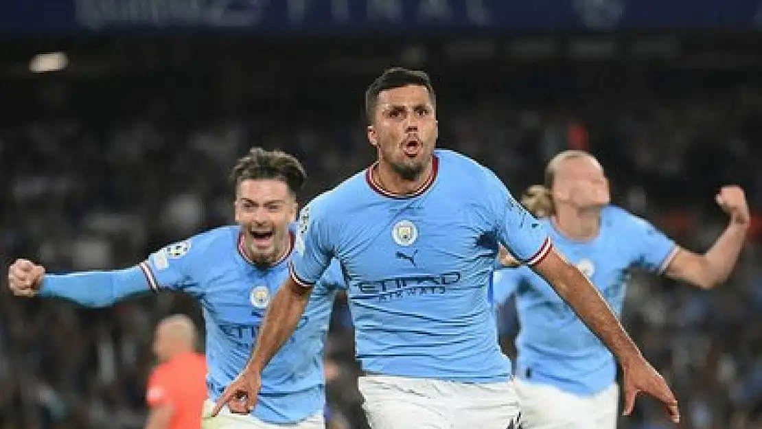 İstanbul'daki Şampiyonlar Ligi finalinde şampiyon Manchester City