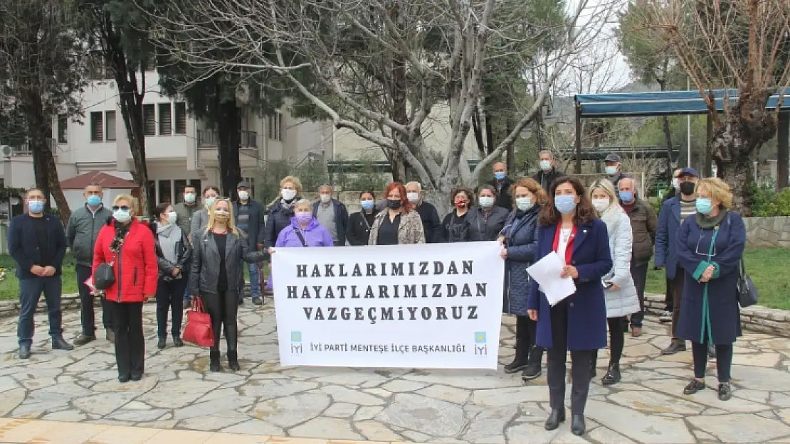 İYİ Parti Menteşe İlçe Başkanlığı, İstanbul Sözleşmesi'nin nesinden rahatsızsınız?