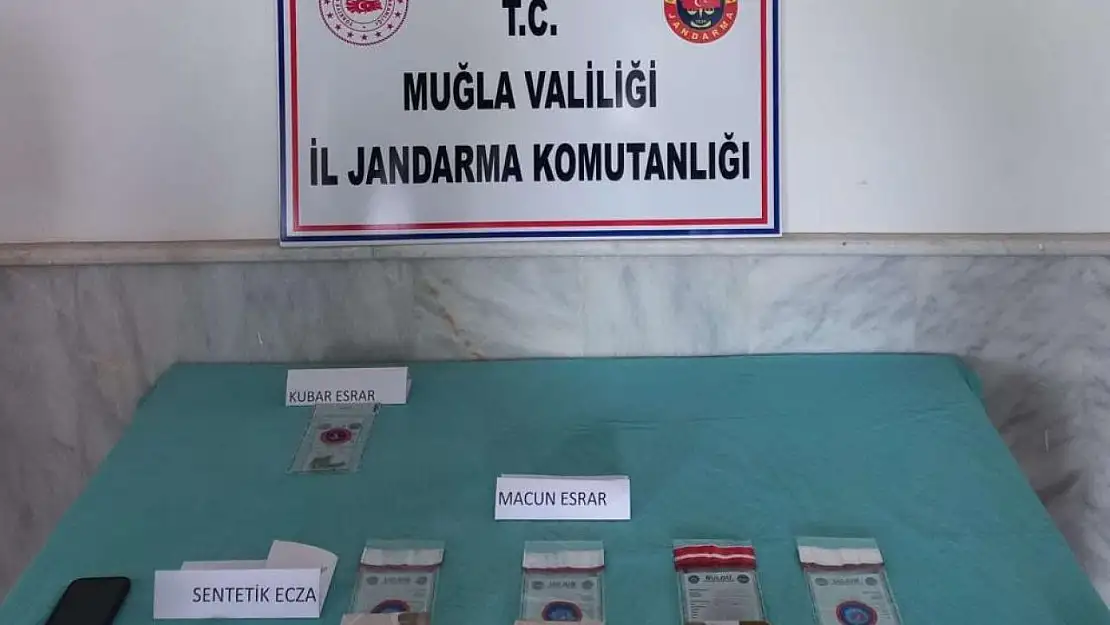 Jandarmadan Esrar Operasyonu