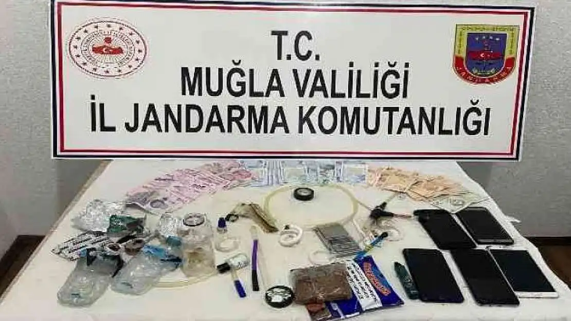 JANDARMADAN MARMARİS'TE UYUŞTURUCU OPERASYONU