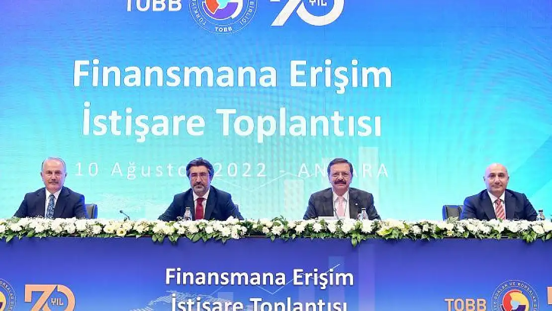 KAMU BANKALARI İLE REEL SEKTÖR TEMSİLCİLERİNİN BİR ARAYA GELDİĞİ TOPLANTIYA BAŞKAN ÇIRALI DA KATILDI