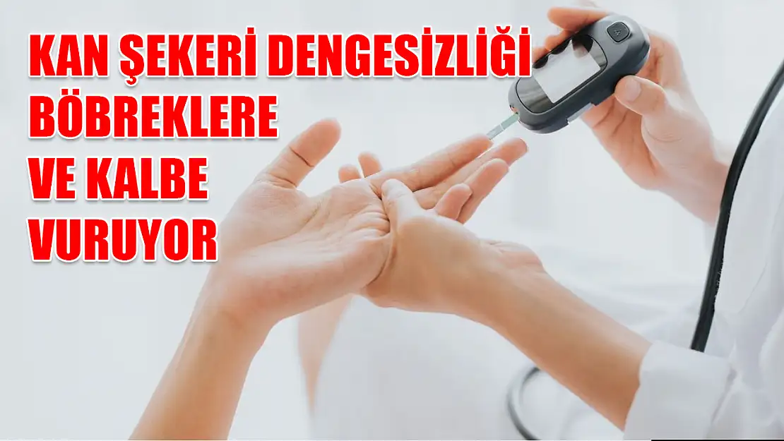 Kan şekeri dengesizliği böbreklere ve kalbe vuruyor