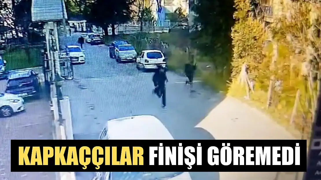 Kapkaççılar finişi göremedi