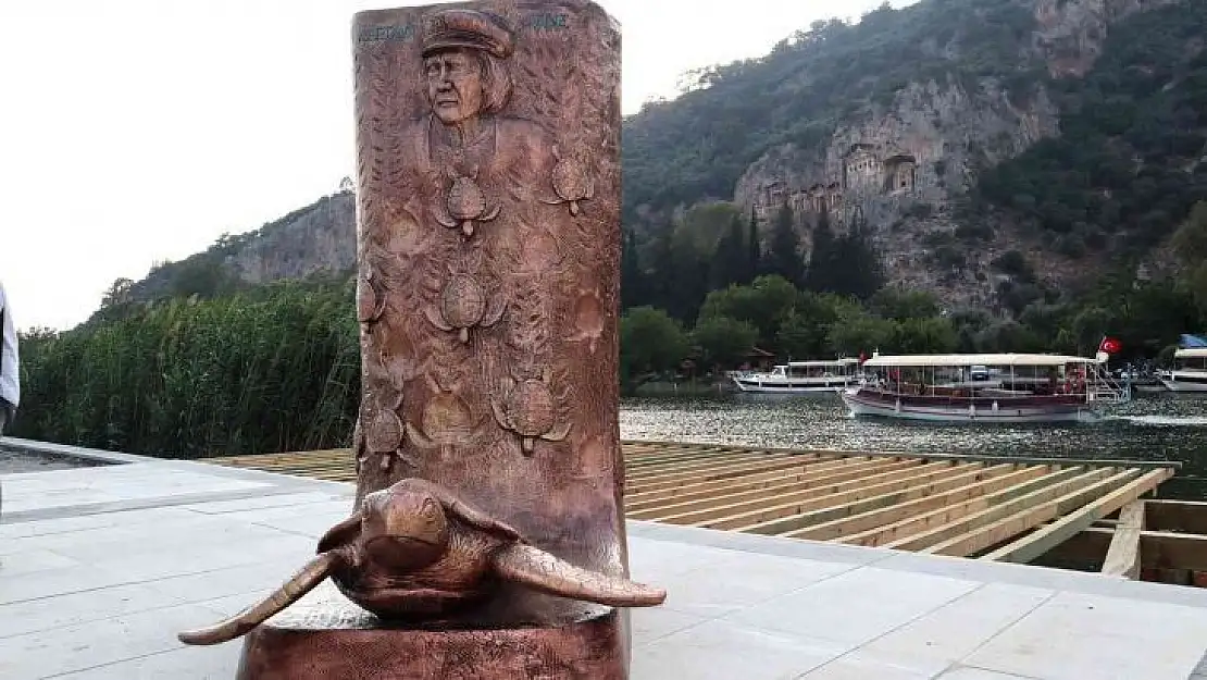 Kaptan June anısına heykel açılışı yapıldı