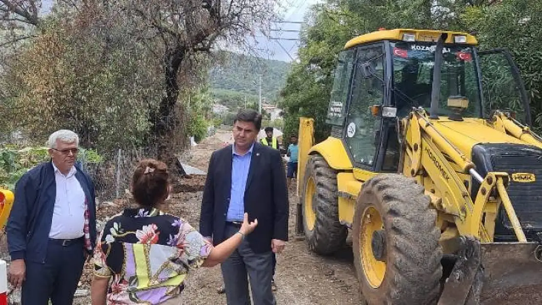 KARACA, ALT YAPI ÇALIŞMALARINI İNCELEDİ