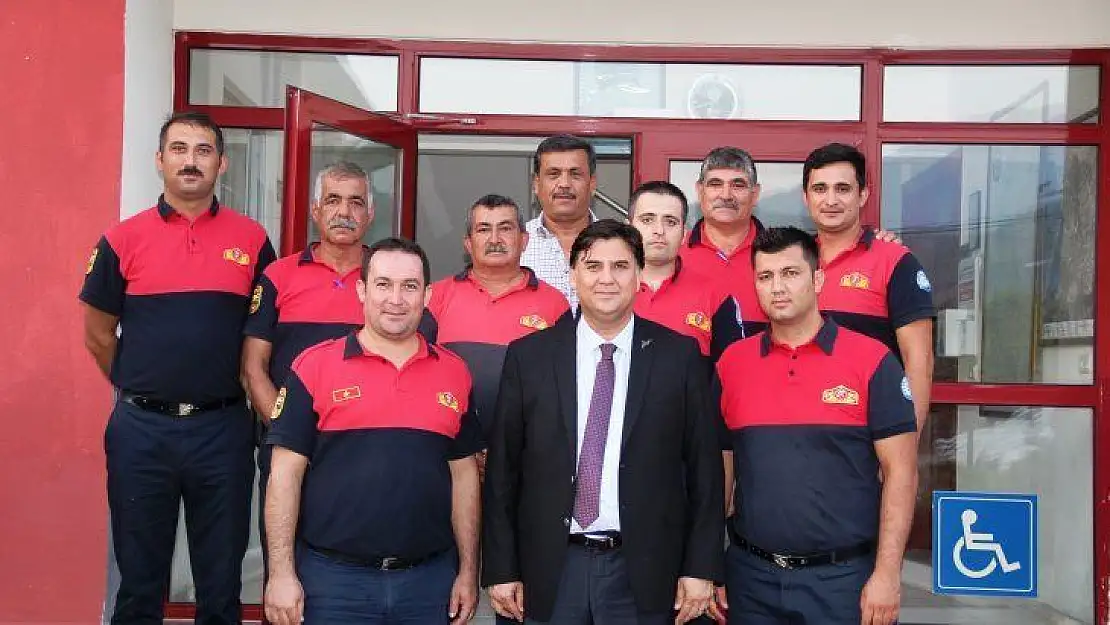 Karaca'dan İtfaiyecilere Ziyaret