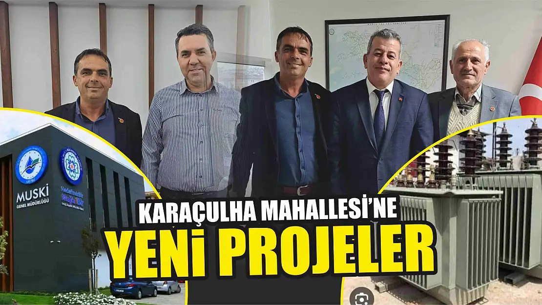 Karaçulha Mahallesi'ne yeni projeler