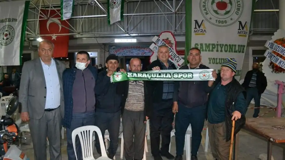 Karaçulhaspor şampiyonluğu kutladı