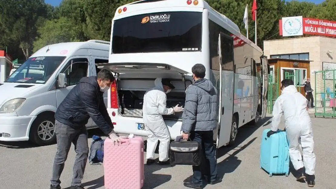 Karantina süresini tamamlayan 151 kişi memleketlerine gönderildi